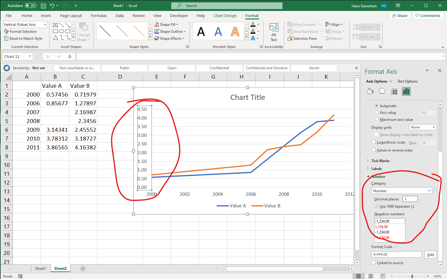 How To Change Line Thickness In Excel