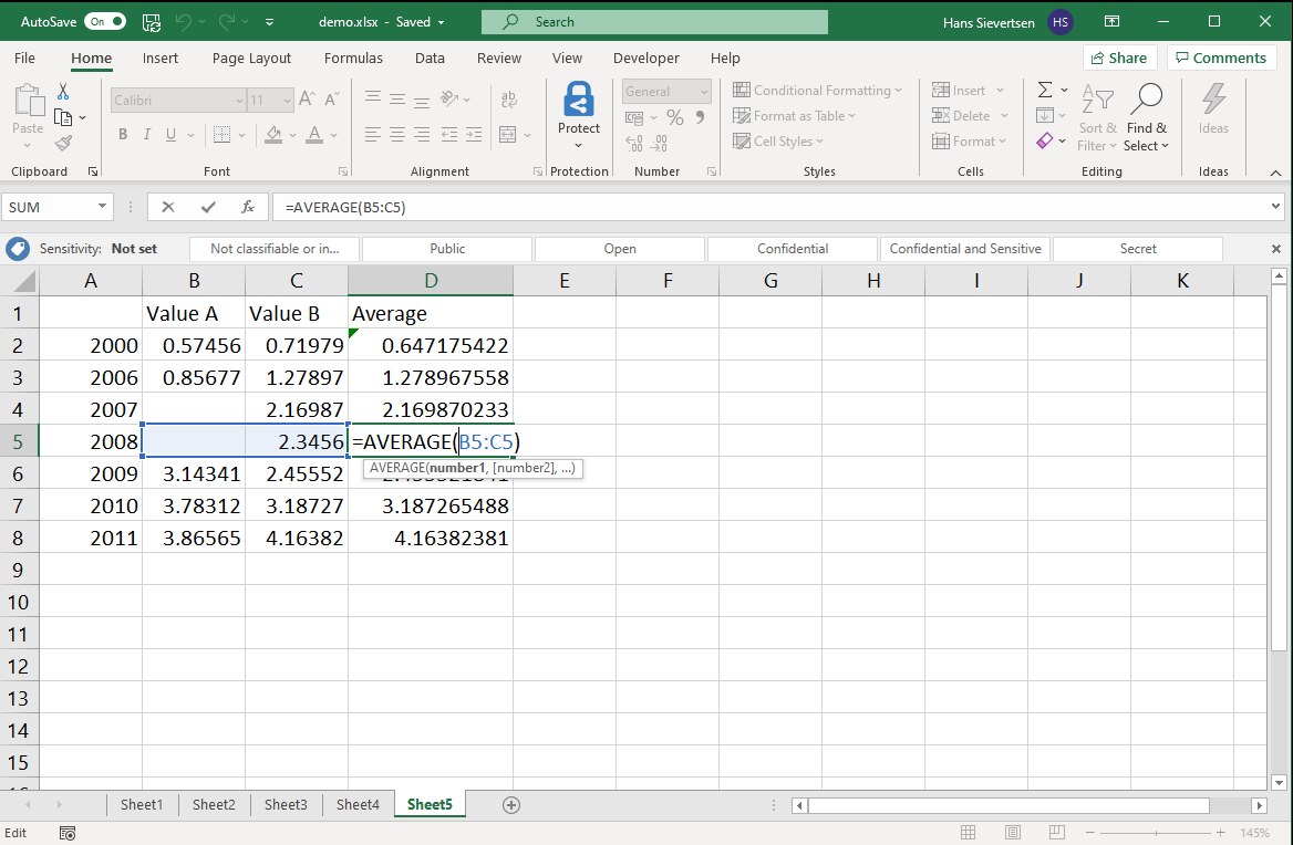 Inconsistent formula excel что это